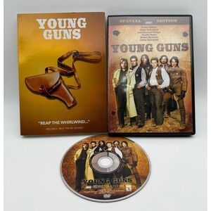 Young Guns DVD Special Artisan Edition 1988 Western Emilio Estevez Slipcover